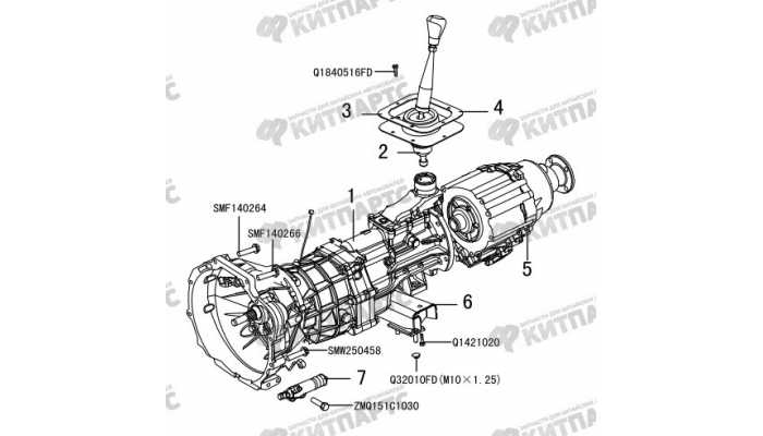 Коробка передач в сборе Great Wall Hover H5