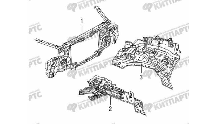 Брызговики моторного отсека Great Wall Hover H5